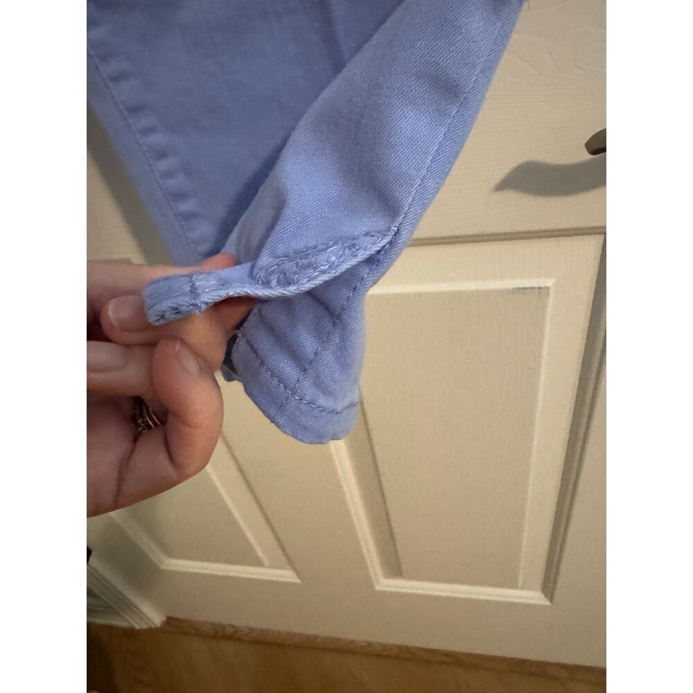 Gloria Vanderbilt Jordyn Capri Jeans Embroidered Embellished Jewels Blue 18W - Picture 5 of 8